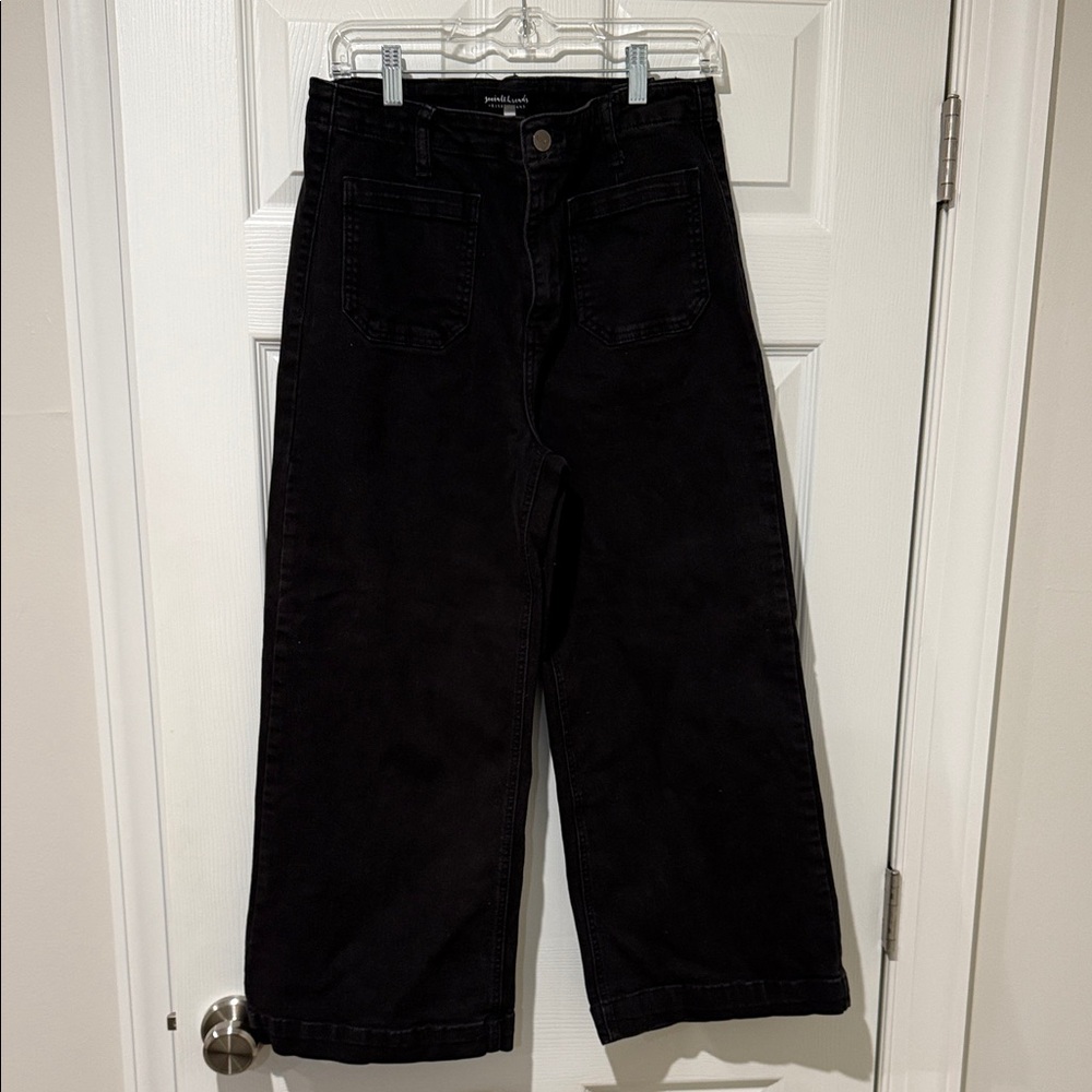 Risen Black Denim Trousers